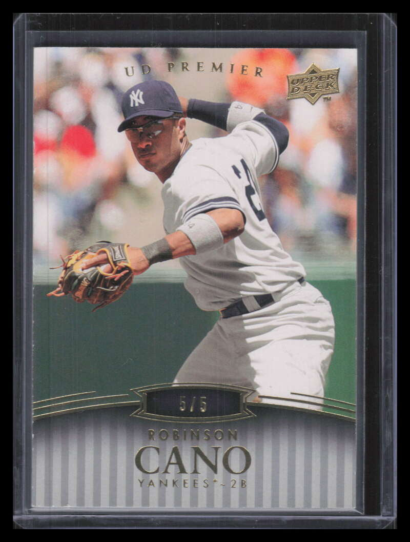 DELETE 168053 2008 Upper Deck Premier Silver 113 Robinson Cano 5/5