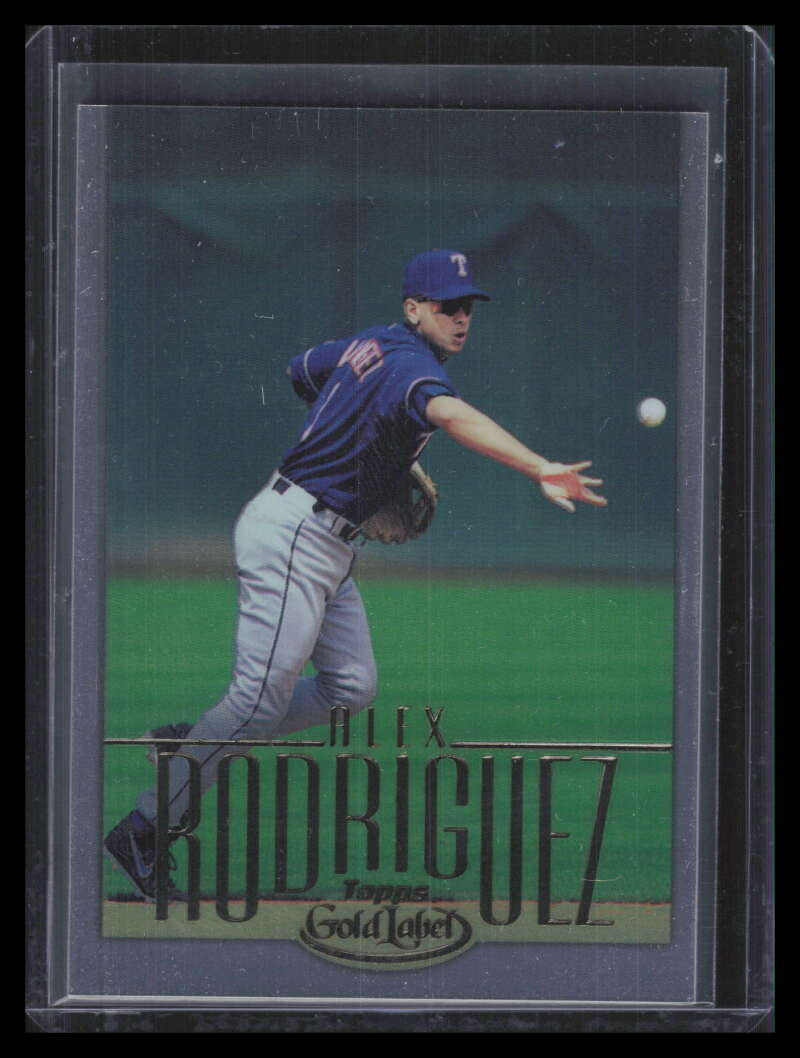 DELETE 168055 2002 Topps Gold Label Class 3 Titanium 1 Alex Rodriguez 67/100