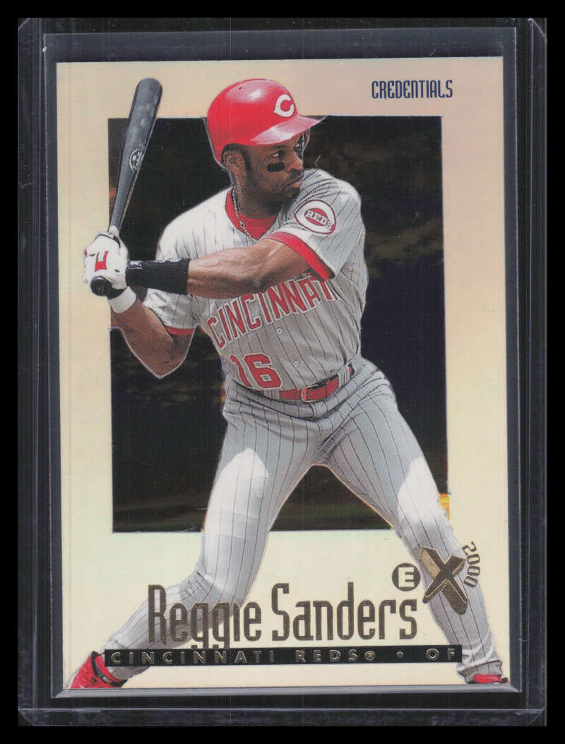 DELETE 168058 1997 E-X2000 Credentials 66 Reggie Sanders 126/299