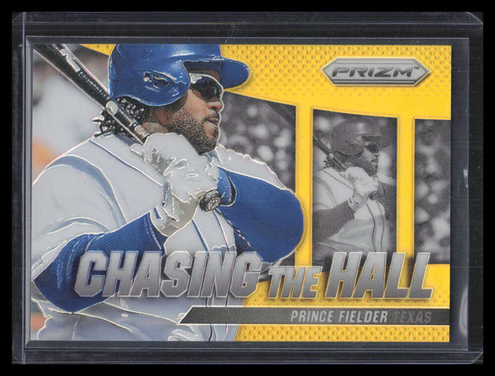 DELETE 168082 2014 Panini Prizm Chasing the Hall Prizms Gold Refractor 7 Prince Fielder 6/10