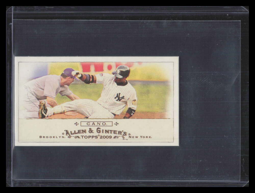 DELETE 168086 2009 Topps Allen and Ginter Mini Bazooka 21 Robinson Cano 9/25