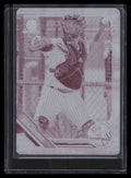 DELETE 168124 2019 Bowman Chrome Prospects Printing Plate Magenta bcp46 Anthony Seigler RC 1/1