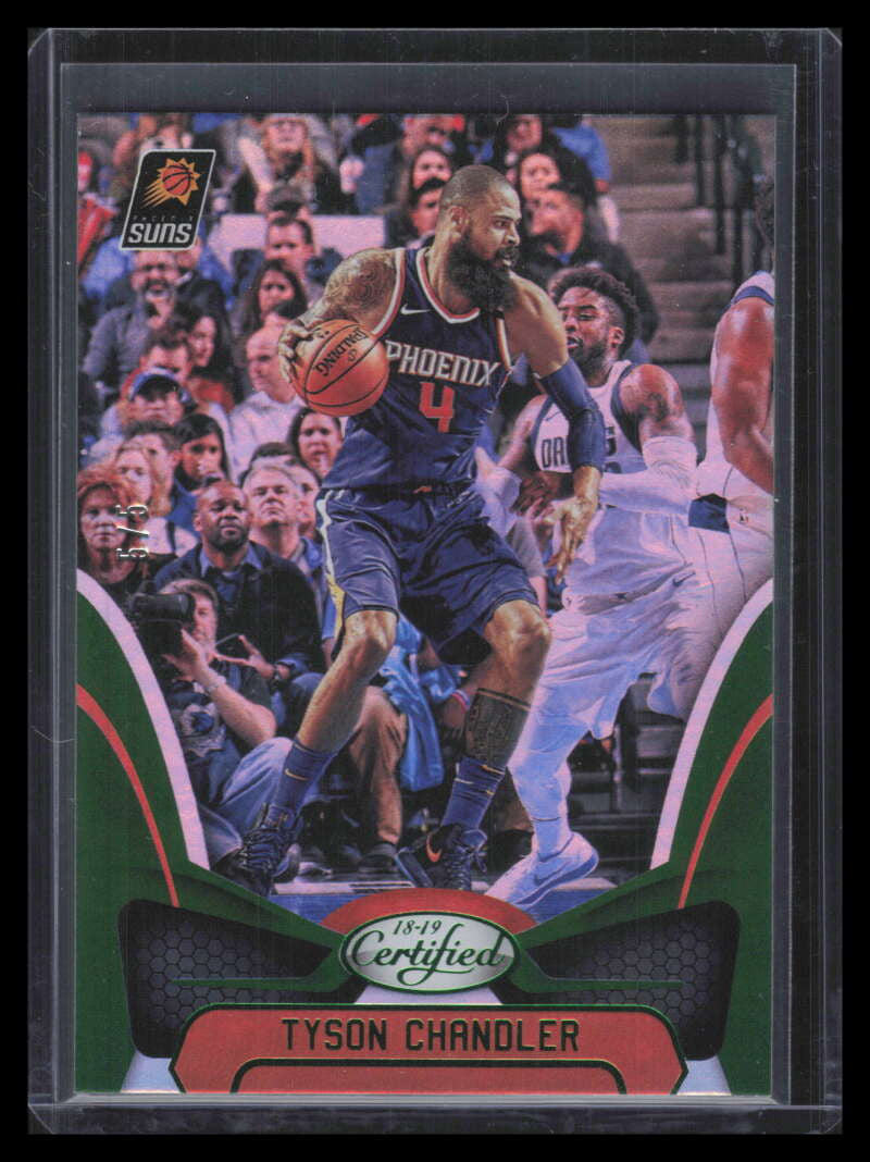 DELETE 168236 2018-19 Certified Mirror Green 122 Tyson Chandler 5/5