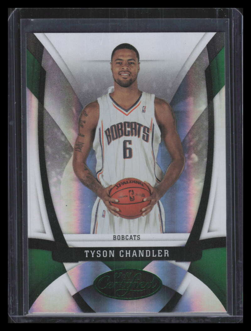 DELETE 168240 2009-10 Certified Mirror Emerald Green 135 Tyson Chandler 5/5