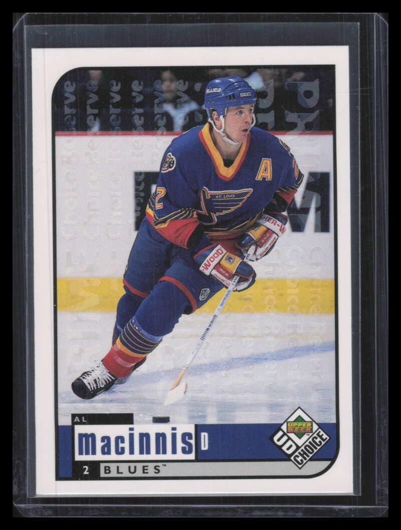 DELETE 169433 1998-99 UD Choice Prime Choice Reserve 188 Al MacInnis 39/100