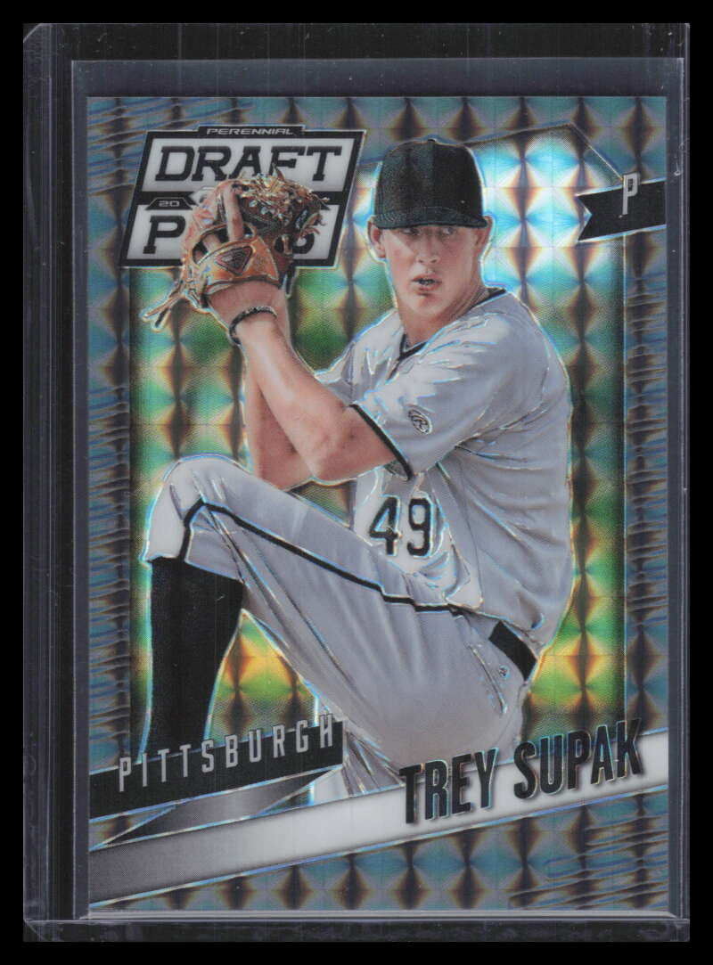 DELETE 169651 2014 Panini Prizm Draft Picks Prizms Black Finite Refractor 96 Trey Supak RC 1/1