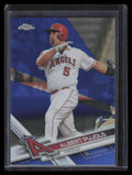 DELETE 170354 2017 Topps Chrome Blue Refractor 65 Albert Pujols 37/150