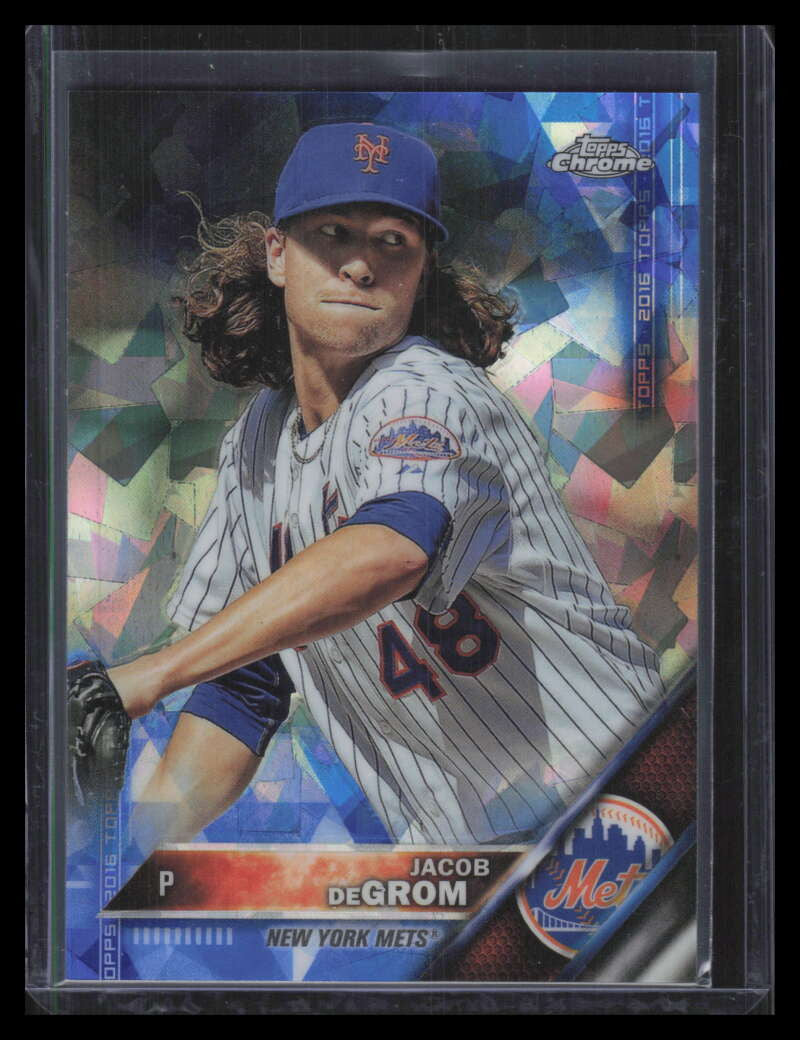 DELETE 170409 2016 Topps Chrome Sapphire Edition 323 Jacob deGrom /250