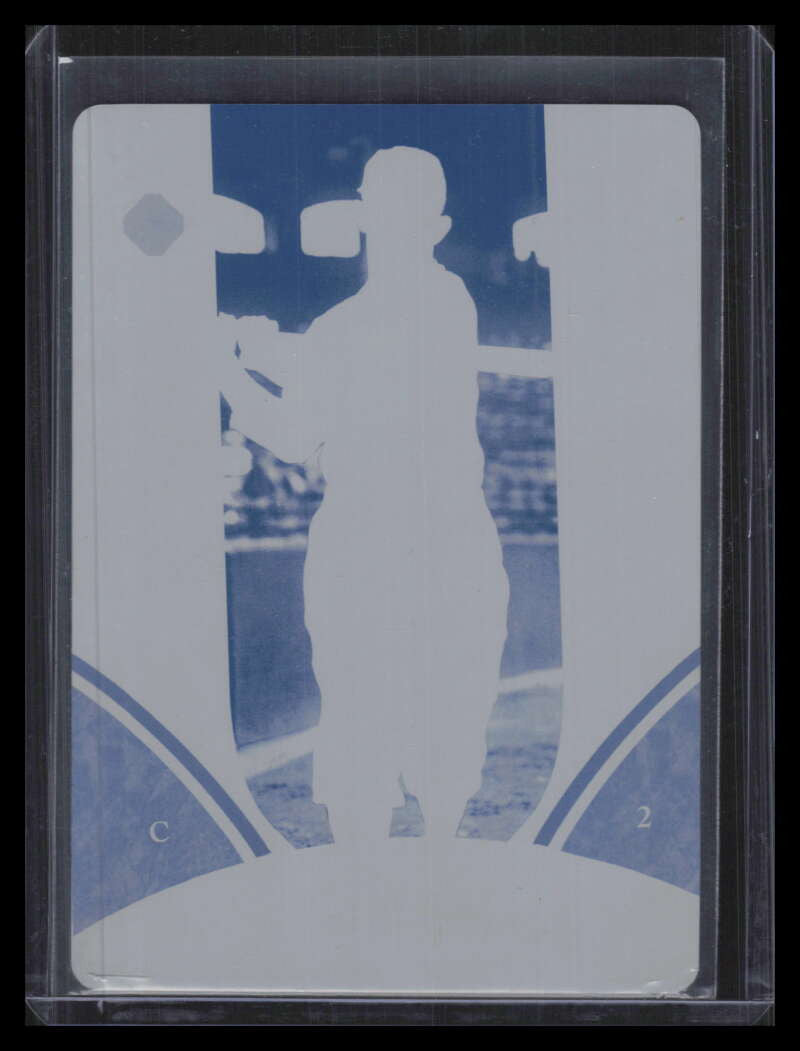 DELETE 170426 2006 Ultimate Collection Printing Plate Cyan 10 Mickey Cochrane 1/1
