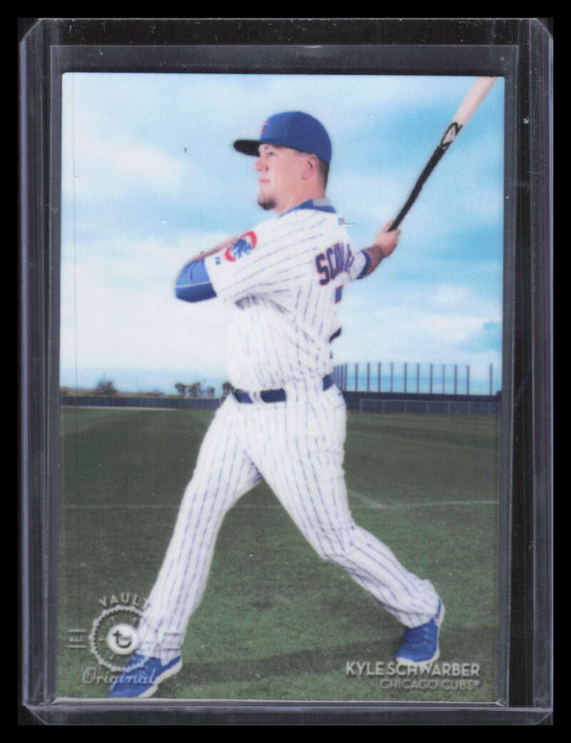 DELETE 170444 2016 Topps Legacies of Baseball Vault Metals vm49 Kyle Schwarber Rookie 62/135