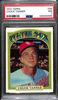 1972 Topps 98 Chuck Tanner MG PSA 7 NM