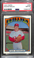SOLD 172176 1972 Topps 252 Ken Reynolds PSA 8 NM-MT