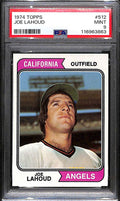 DELETE 172221 1974 Topps 512 Joe Lahoud PSA 9 MINT