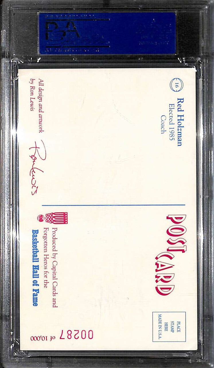 1992-93 Center Court 16 Red Holzman PSA/DNA Certified Authentic Auto 287/10000