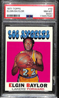 1971-72 Topps 10 Elgin Baylor PSA 8 NM-MT OC
