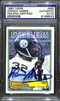 1983 Topps 362 Franco Harris PSA/DNA Certified Authentic Auto