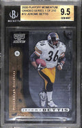 2000 Playoff Momentum 72 Jerome Bettis BGS 9.5 GEM MINT
