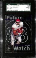 1997 SP Authentic 11 Tony Gonzalez Rookie SGC 92 8.5 NM/MT+