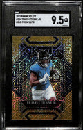 2021 Select Prizm Gold Refractor 254 Travis Etienne Jr. Rookie 10/10 SGC 9.5 MT+