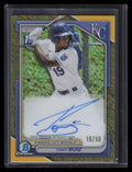 2024 Bowman Chrome Autographs Gold Shimmer Refractor Tony Ruiz Rookie Auto 16/50
