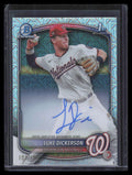 DELETE 172942 2025 Bowman Chrome Autographs Choice Refractor Luke Dickerson RC Auto 101/150