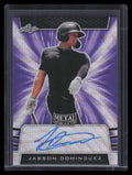 2019 Leaf Metal Draft Purple Wave bajd1 Jasson Dominguez Rookie Auto 10/15