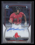 2023 Bowman Chrome Draft Autographs CDAKCA Kristian Campbell Rookie Auto