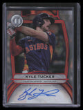 SOLD 173015 2025 Topps Tribute Autographs Red TAKT Kyle Tucker Auto 1/10
