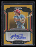 2025 Panini Prizm Legendary Signatures Prizms Gold 4 Mike Schmidt Auto 1/10