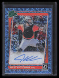 2021 Donruss Optic Signatures Carolina Blue Velocity Adley Rutschman RC Auto /15