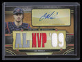 2024 Topps Triple Threads Autograph Relic Gold ttarjma1 Joe Mauer Jersey Auto /9