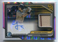2024 Bowman Chrome Autograph Relics BCARJM Jackson Merrill RC Jersey Auto 77/150