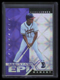 1998 Pinnacle Plus All-Star Epix Purple 20 Andruw Jones MOM Moment