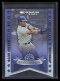 2001 Donruss Production Line Die Cuts pl46 Gary Sheffield PI 45/100 Power Index