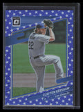 2021 Donruss Optic Spirit of 76 Refractor 130 Clayton Kershaw 60/76