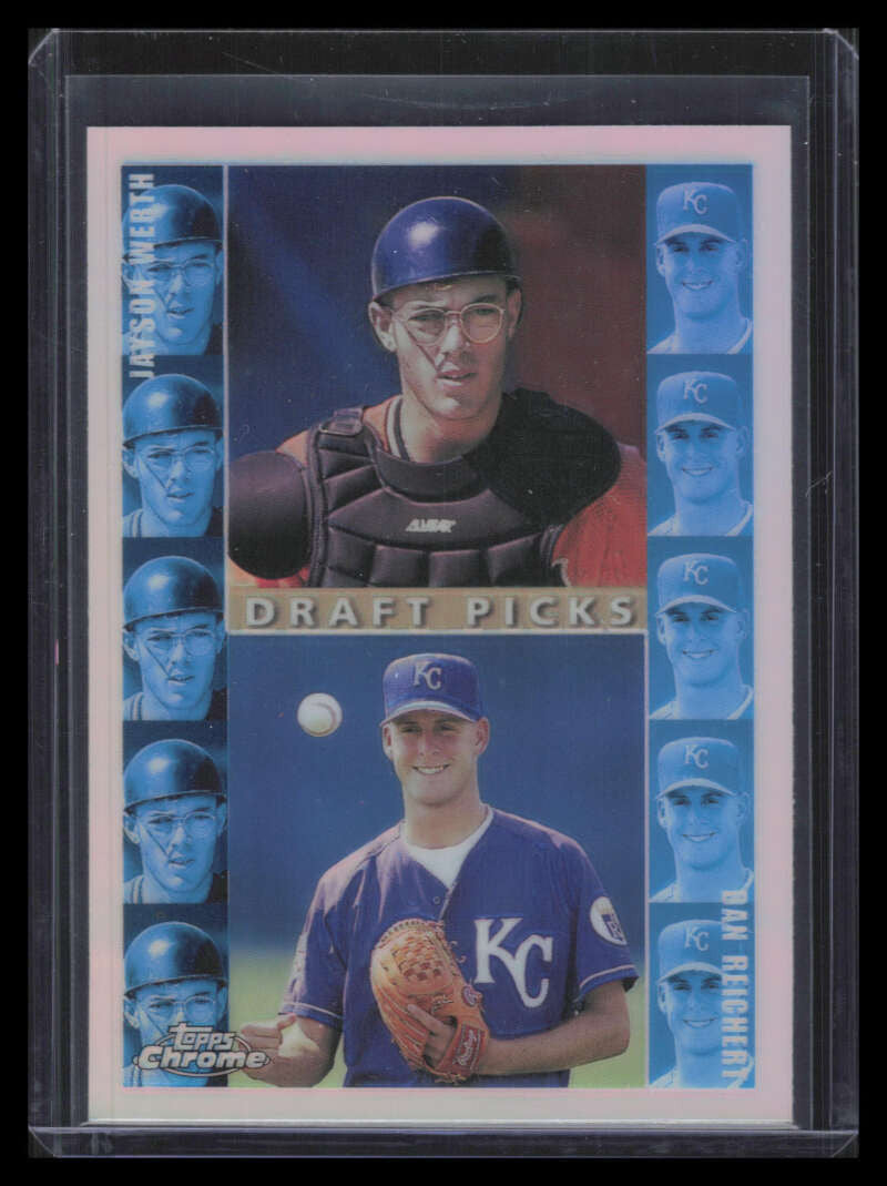 1998 Topps Chrome Refractor 493 Dan Reichert RC Jayson Werth