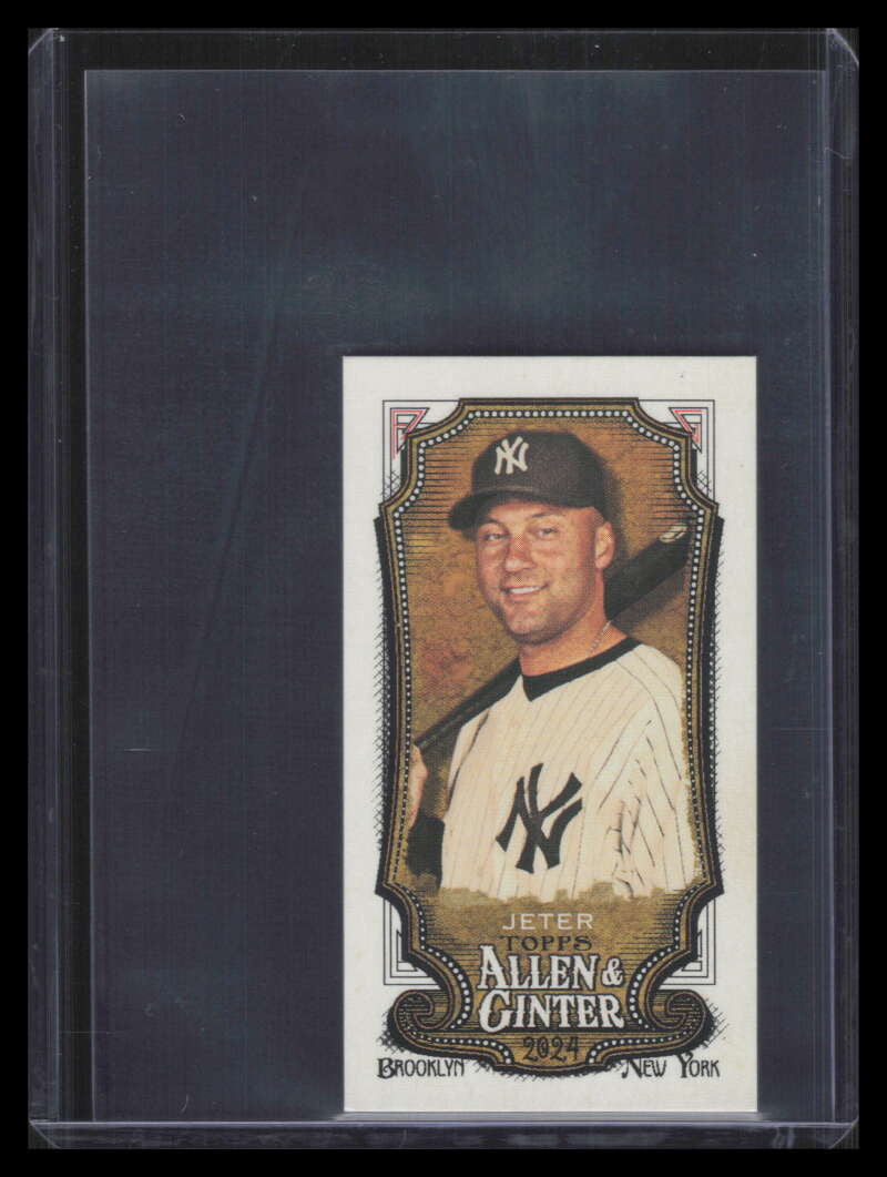 2024 Topps Allen and Ginter Mini 351 Derek Jeter EXT SP