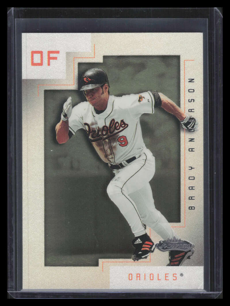 2001 Fleer Showcase Legacy 39 Brady Anderson 36/50