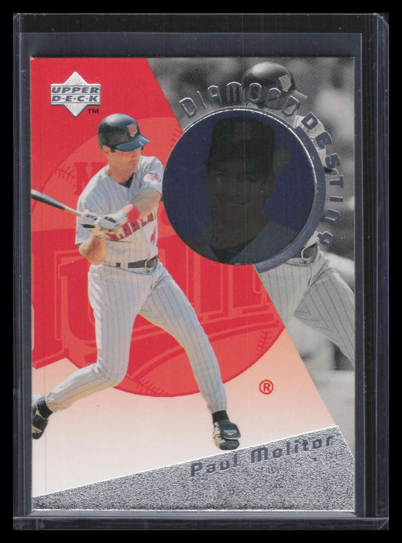 1996 Upper Deck Diamond Destiny Silver dd25 Paul Molitor 156397