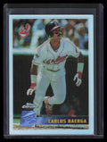 SOLD 173289 1996 Topps Chrome Refractor 26 Carlos Baerga
