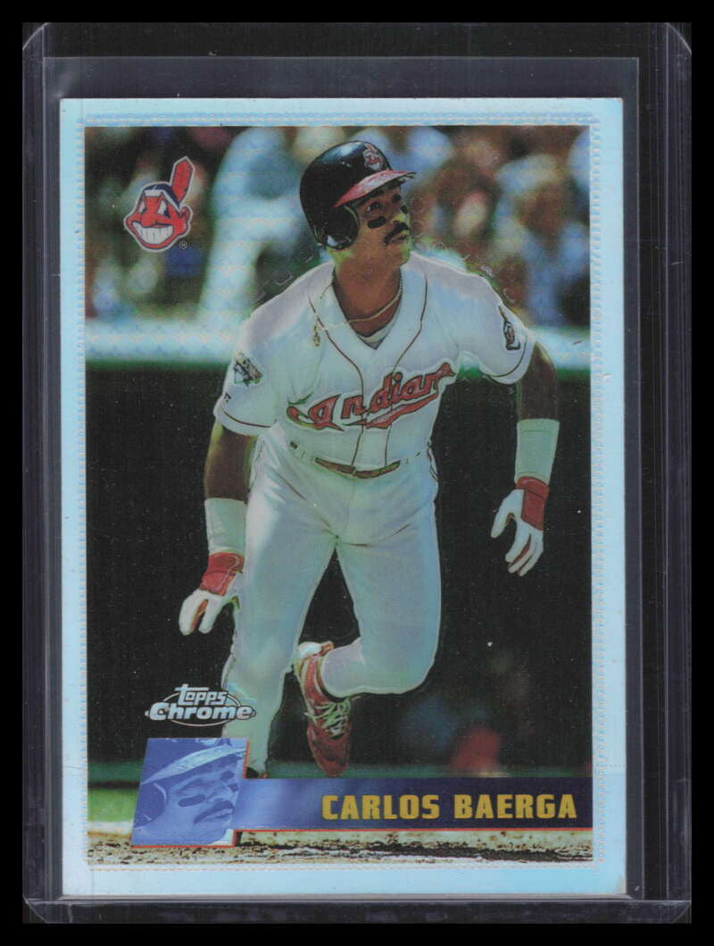 SOLD 173289 1996 Topps Chrome Refractor 26 Carlos Baerga