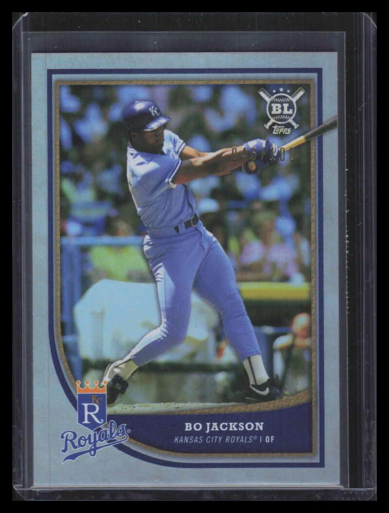 2018 Topps Big League Rainbow Foil 339 Bo Jackson 46/100