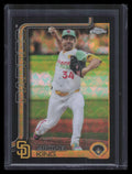 2025 Topps Chrome Logofractor Black Refractor 35 Michael King 1/10