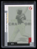 2005 Topps Pristine Printing Plate Yellow 64 Carl Crawford 1/1