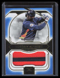 DELETE 173395 2024 Topps Definitive Collection Jumbo Relics Blue Yordan Alvarez Patch 18/30
