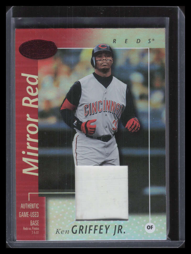 2002 Leaf Certified Mirror Red 145 Ken Griffey Jr. Base 123/150