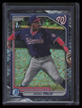 2024 Bowman Chrome Prospects Black Reptilian Refractor Angel Feliz Rookie 10/10