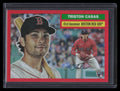 2023 Topps Archives Red Hot 58 Triston Casas Rookie 33/50