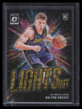 2024-25 Donruss Optic Lights Out Fast Break Gold 8 Dalton Knecht Rookie 8/10