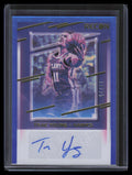 2020-21 Panini Recon Recon Signatures Blue 58 Trae Young Auto 10/25